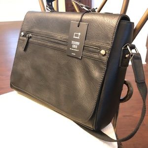 Aldo Laptop Bag — Black